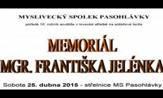 Pozvánka na střelnici Pasohlávky 25. 4. 2015.