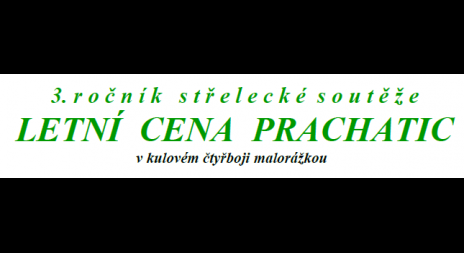 Pozvánka na Letní cenu Prachatic 30. 5. 