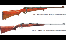 Myslivecké kulovnice opakovací ZK 600, 601, 602