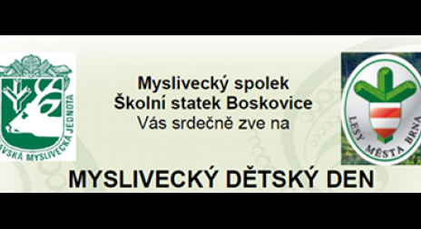 Myslivecký dětský den 14. 8. 2015