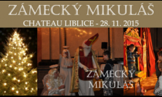 Přijďte se podívat na Mikuláše na zámek Liblice 28. 11. 2015