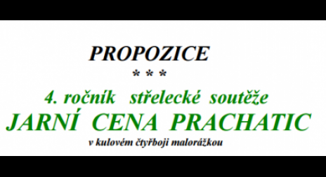 Přijďte na Jarní cenu Prachatic 19. 3. 2016