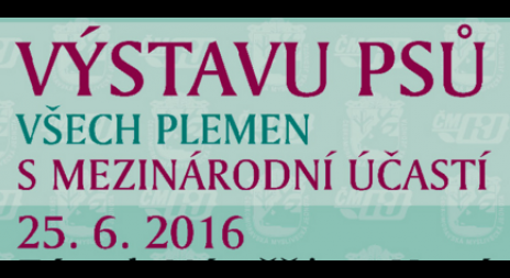 Pozvánka na Oblastní výstavu psů všech plemen v Náměšti na Hané   
