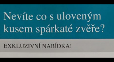 Znáte zvěřinový závod MAXMILIÁN?