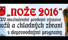 Pozvánka na NOŽE 2016 - již tento víkend