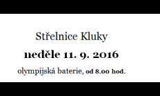 Pozvánka na Čáslavský pohár na střelnici Kluky již tento víkend