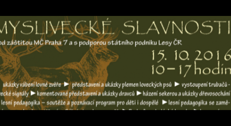 Myslivecké slavnosti v Národním zemědělském muzeu v Praze