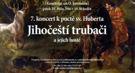 7. koncert k poctě Sv. Huberta již zítra 