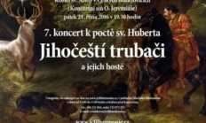 7. koncert k poctě Sv. Huberta již zítra 