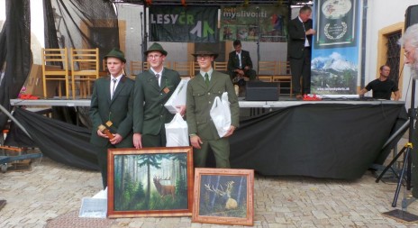 Juniorským mistrem ČR ve vábení jelenů se stal student střední lesnické školy Žlutice