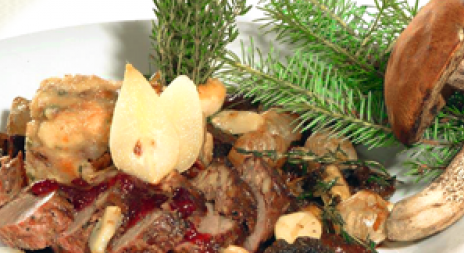 Zvěřinové menu u Sapíků