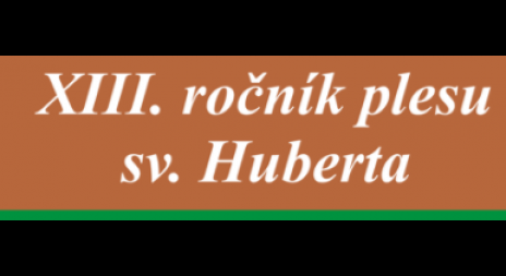 Ples sv. Huberta se blíží