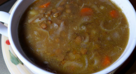 Recept pro Vás - Zvěřina v čočkové polévce