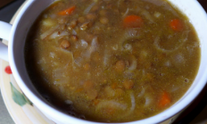 Recept pro Vás - Zvěřina v čočkové polévce 
